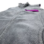 Patagonia Full Zip Fleece Vest XL Gray Polyester POLARTEC 25445