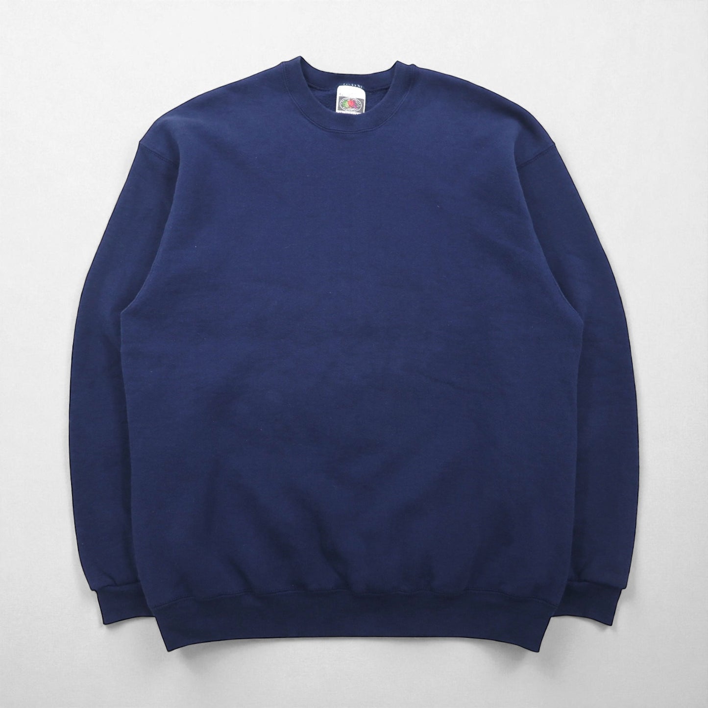 FRUIT OF THE LOOM 90s USA Sweatshirt ヘビーウェイト ブランク スウェット トレーナー XL ネイビー 無地 90年代 USA製