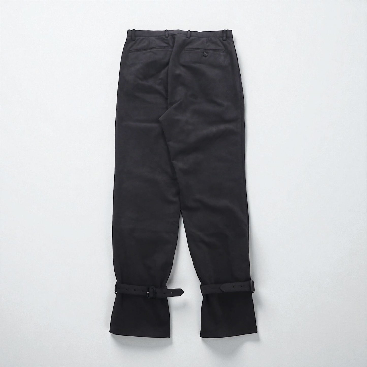CLASS (POOL BY CLASS) Ultra Suede Pants, Size S, Gray, with Bondage Belt, CBGA09UNIB, Made in Japan