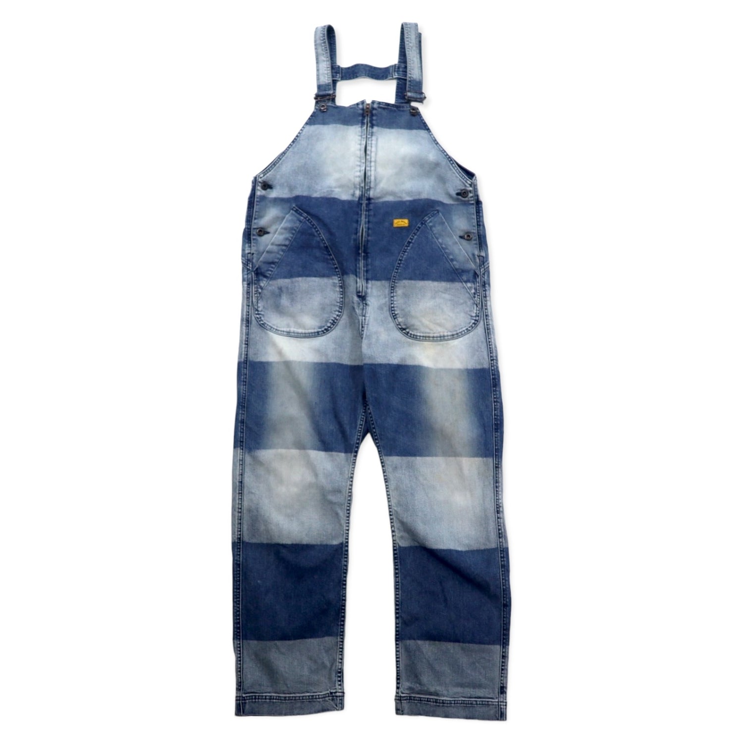 NATAL DESIGN × GO OUT オーバーオール XL デニム インディゴ ブルー 