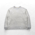 maillot American Dry Sweat Crew Neck Trainer M Grey Cotton Made in Japan