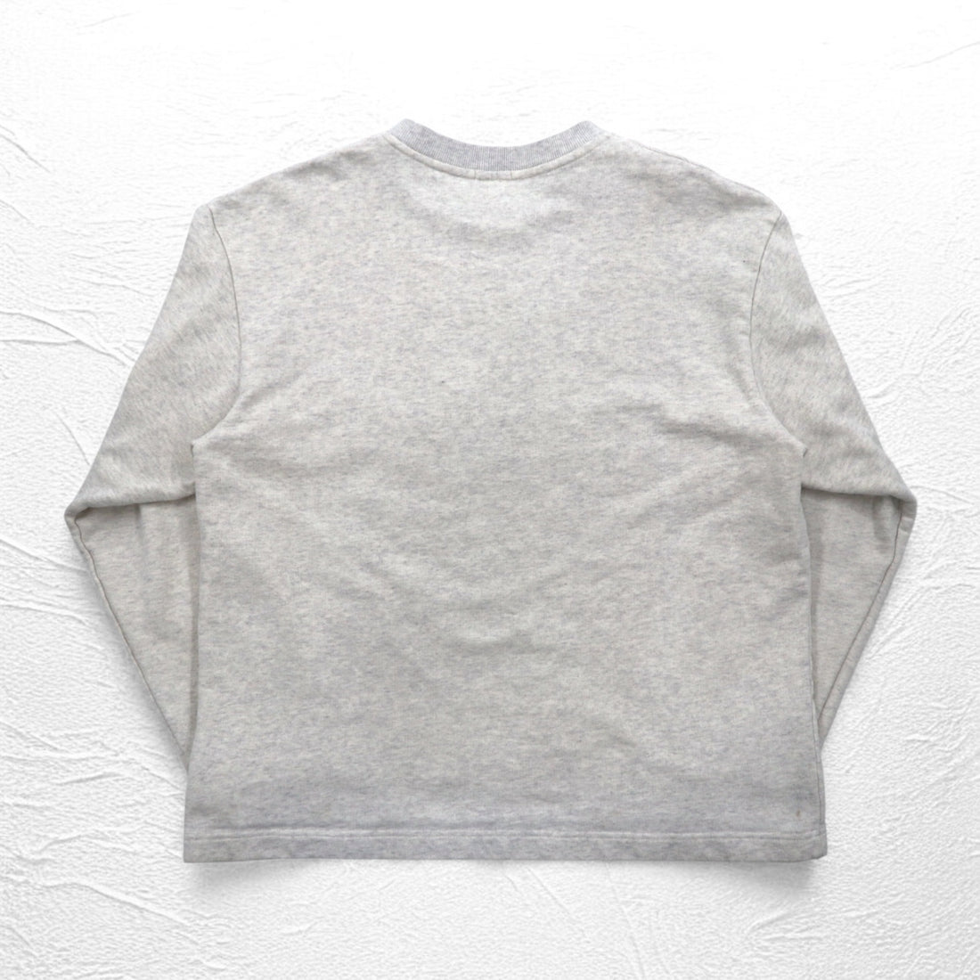 maillot American Dry Sweat Crew Neck Trainer M Grey Cotton Made in Japan
