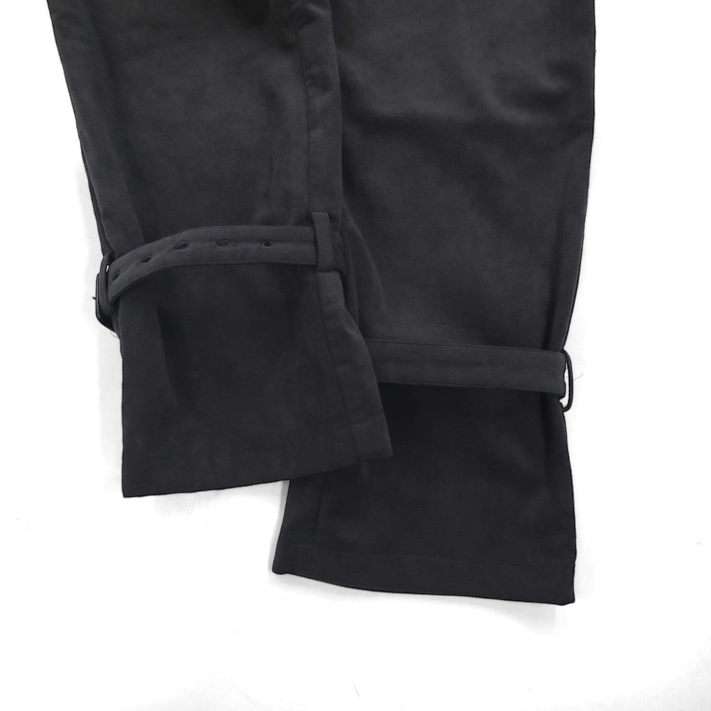 CLASS (POOL BY CLASS) Ultra Suede Pants, Size S, Gray, with Bondage Belt, CBGA09UNIB, Made in Japan