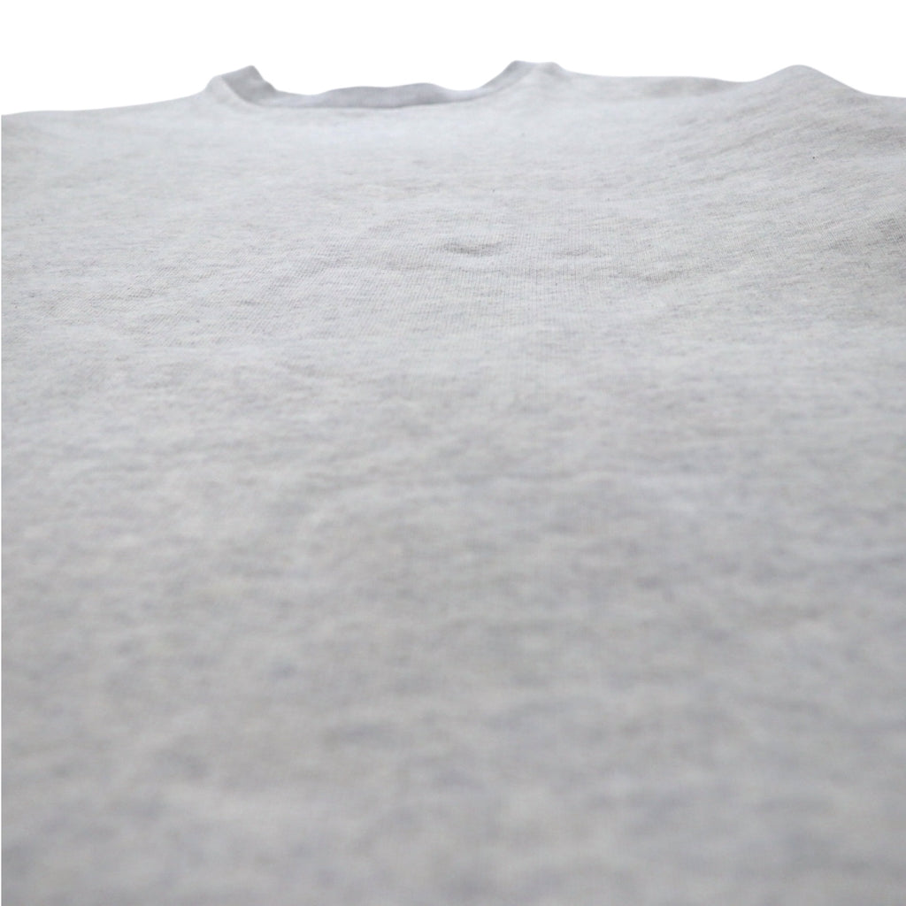 maillot American Dry Sweat Crew Neck Trainer M Grey Cotton Made in Japan