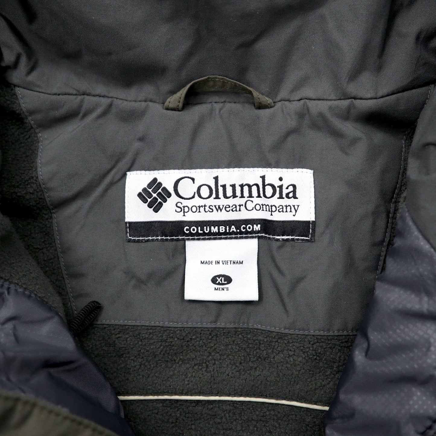 Columbia マウンテンパーカー XL グレー 中綿 ナイロン