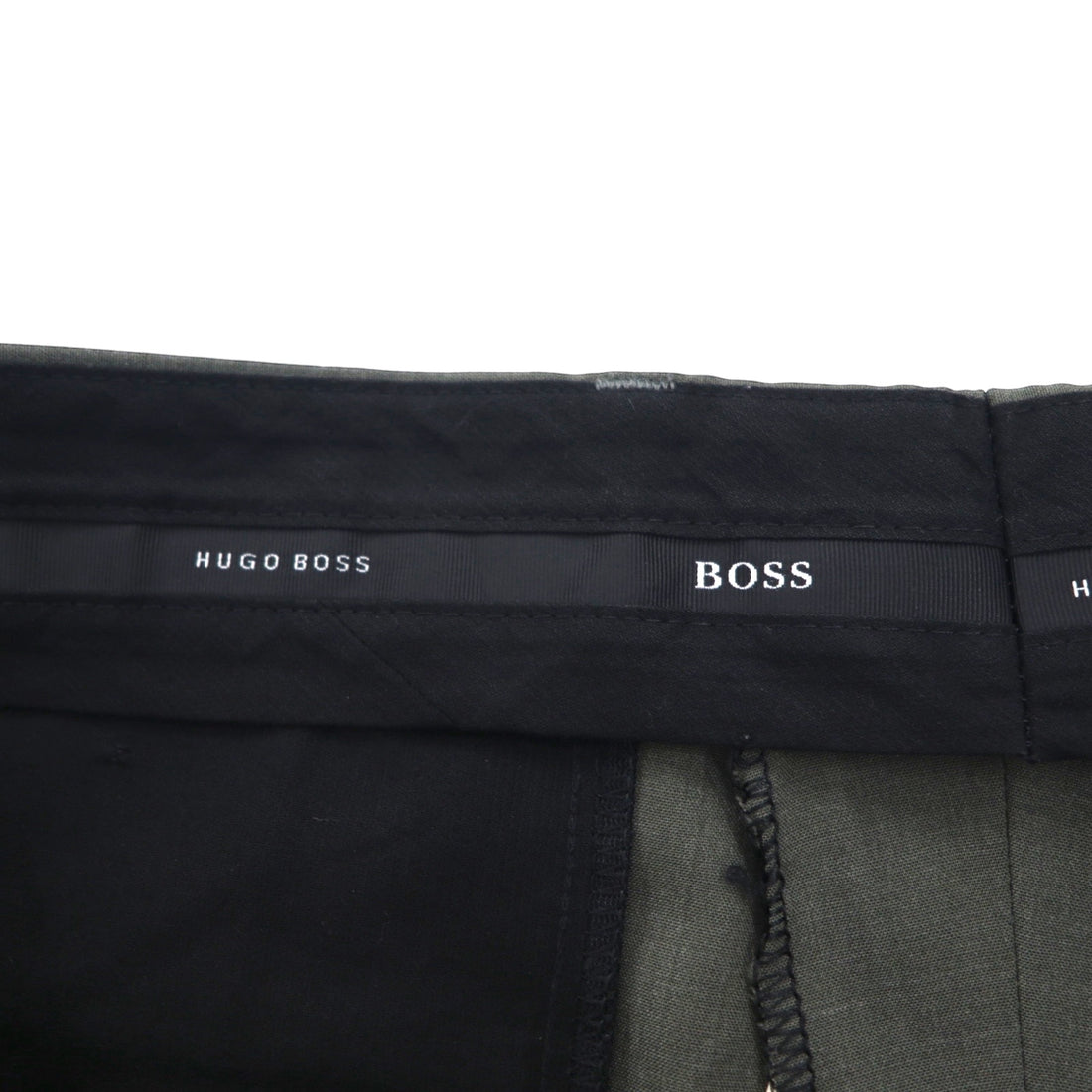 HUGO BOSS 90年代 USA製 タック ワイド スラックス パンツ L グレー ウール プリーツ