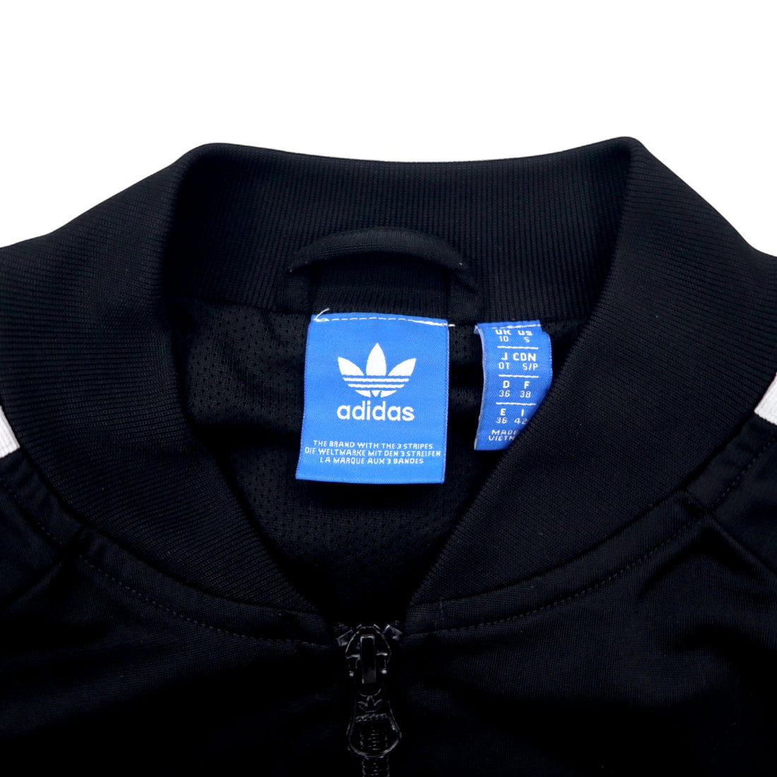adidas originals track jacket jersey OT black ATP type polyester SUPER GIRL TRACK TOP AJ8432