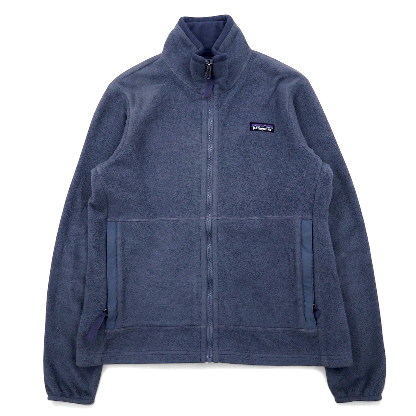 patagonia USA製 SYNCHILLA シンチラ フルジップ フリースジャケット S グレー ポリエステル 28360