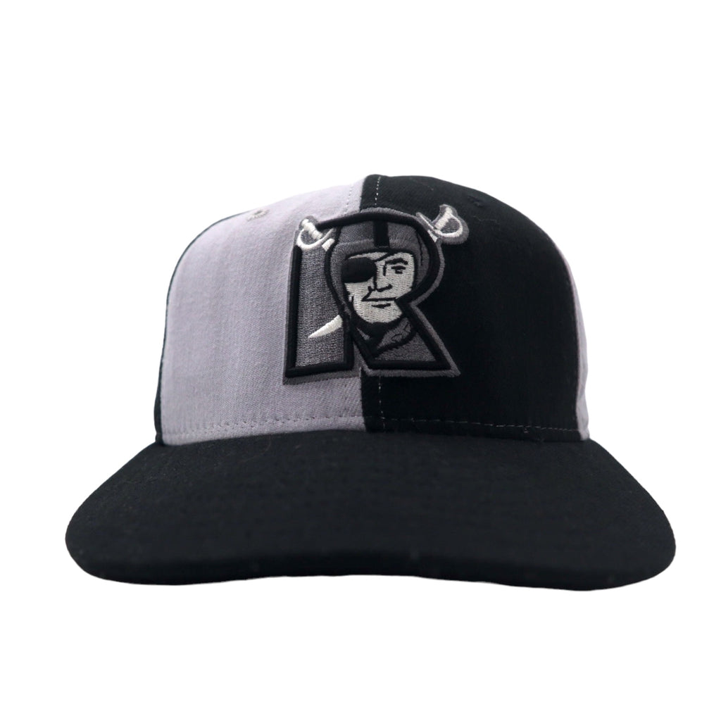 日本然リトテ-古着オンライン-NEW ERA USA製 90年代 ベースボールキャップ 57.7cm ブラック ウール NFL RAIDERS-NEW ERA USA Made 90's Baseball Cap 57.7cm Black Wool NFL RAIDERS