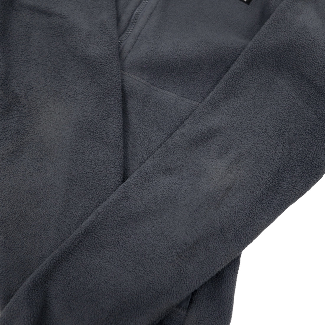 Patagonia USA Made SYNCHILLA Full Zip Fleece Jacket S Gray Polyester 28360
