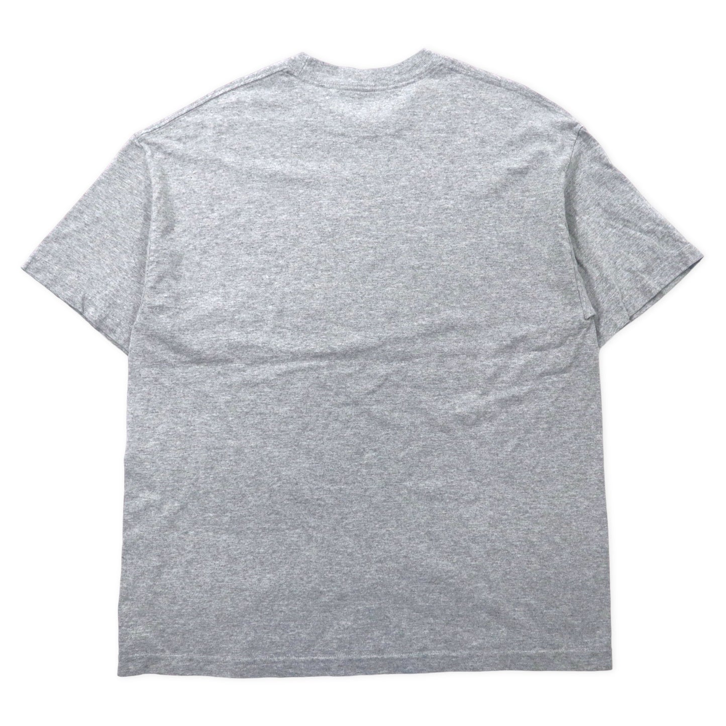 NIKE ルーズフィット ロゴプリントTシャツ XL グレー コットン LOOSE FIT ビッグサイズ