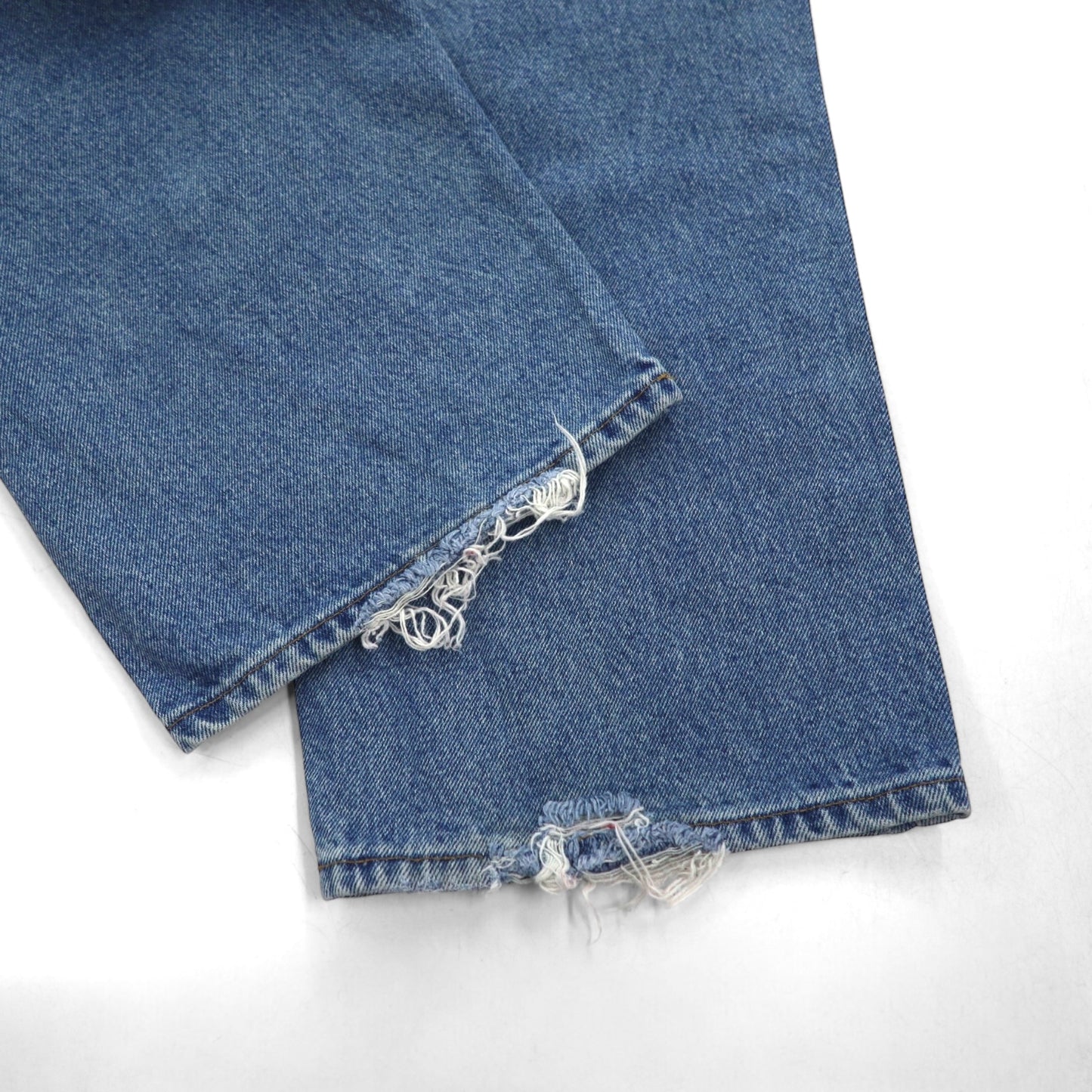 Carhartt Wide Leg Denim Jeans, XL, Relaxed Fit, Indigo, Size B460 LVB