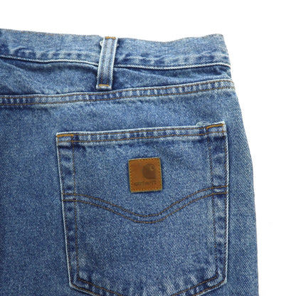 Carhartt Wide Leg Denim Jeans, XL, Relaxed Fit, Indigo, Size B460 LVB
