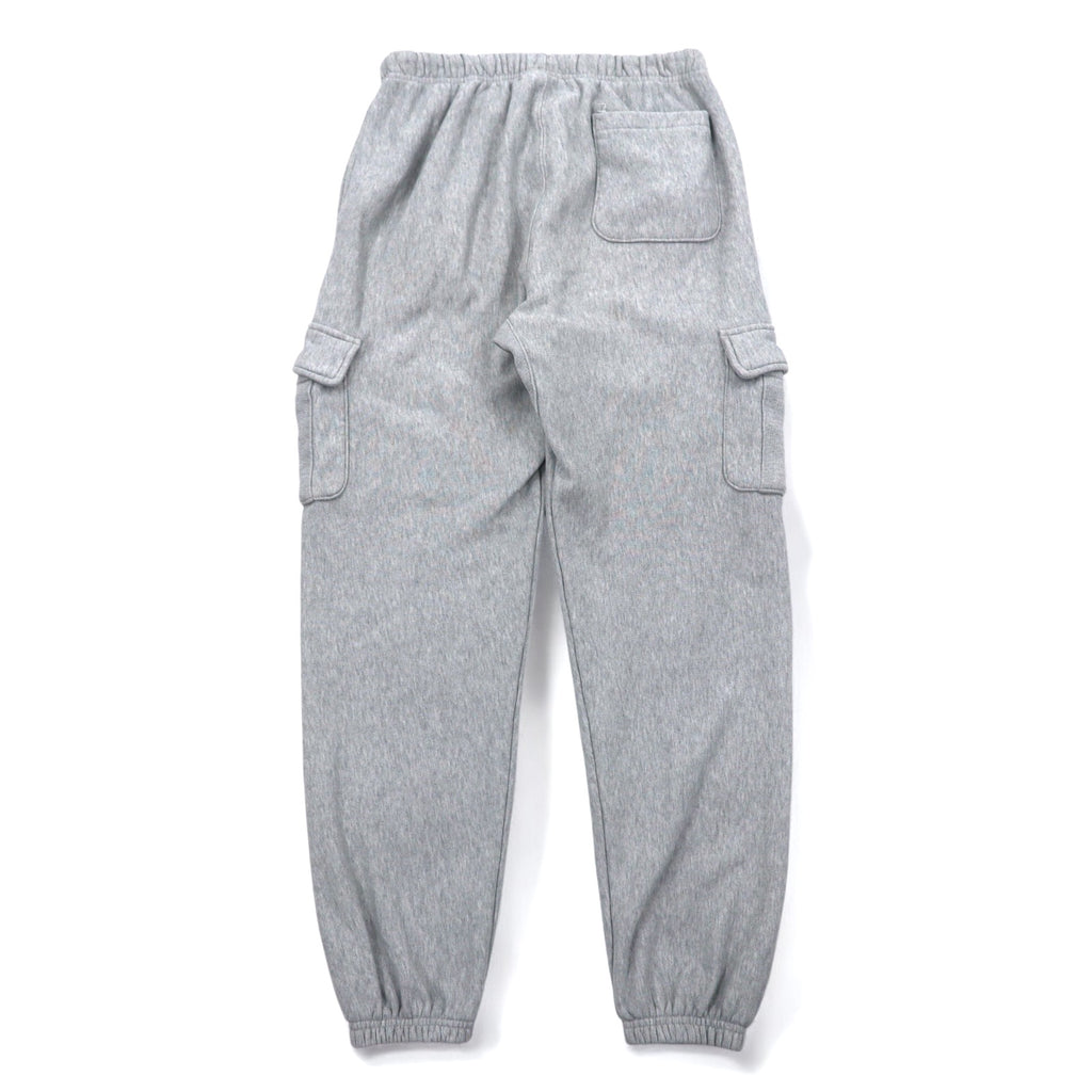 Champion Reverse Weave Sweat Cargo Pants L Grey Cotton Blue Single Tag Reissue