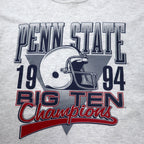 USA製 90年代 GEAR FOR SPORT プリント Tシャツ L グレー コットン PENN STATE BIG TEN