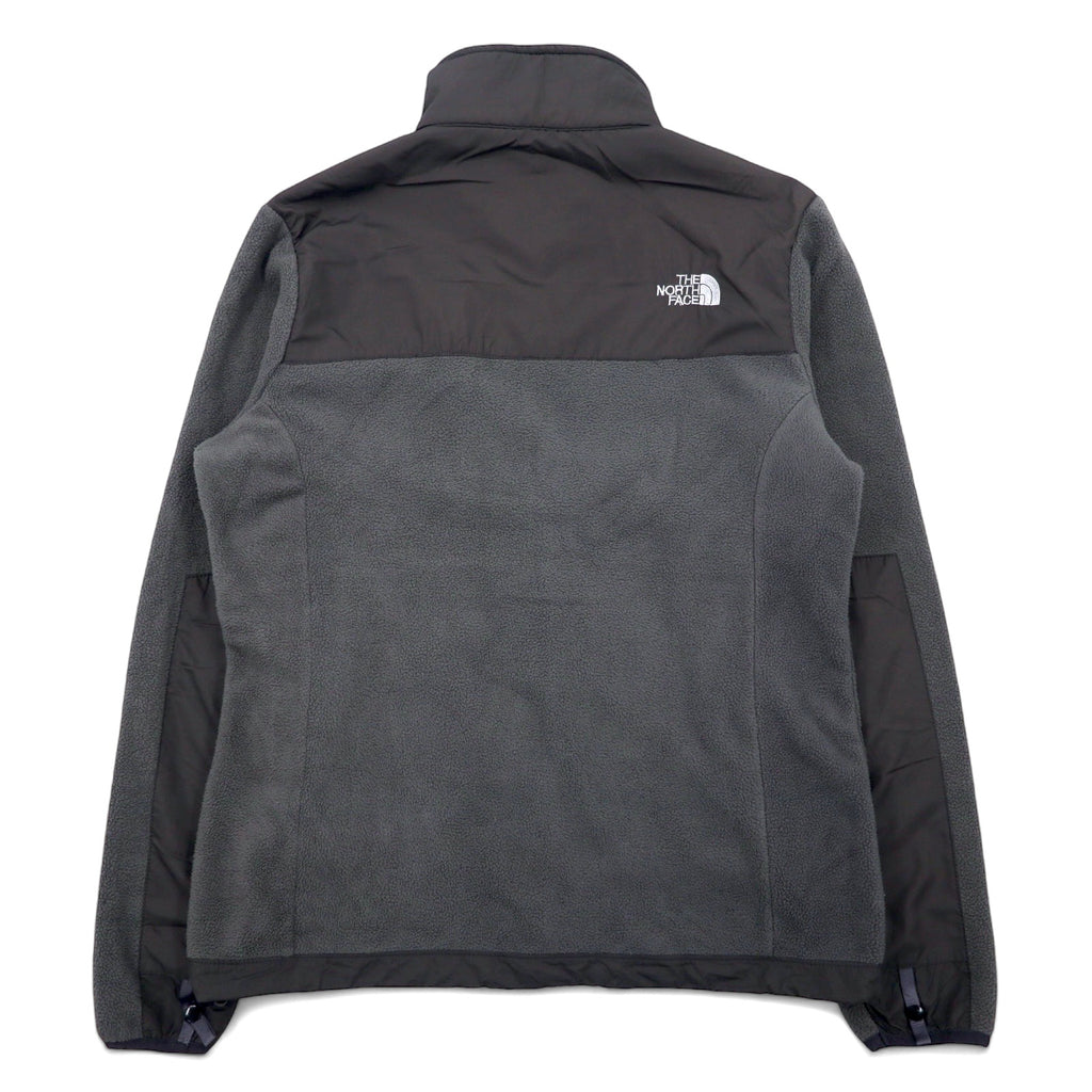 THE NORTH FACE Denali Jacket, nylon-switched fleece jacket, M, gray, polyester, logo embroidery, DENALI JACKET, international standard