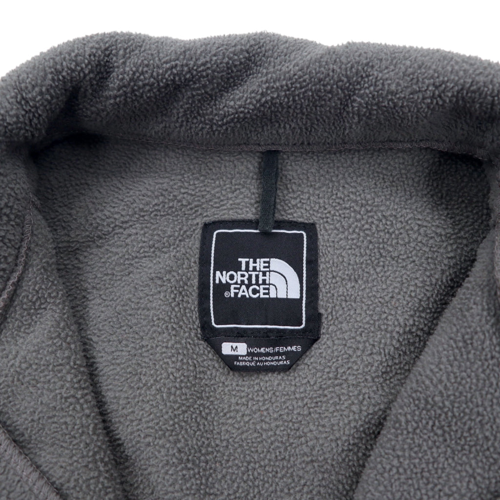 THE NORTH FACE Denali Jacket, nylon-switched fleece jacket, M, gray, polyester, logo embroidery, DENALI JACKET, international standard