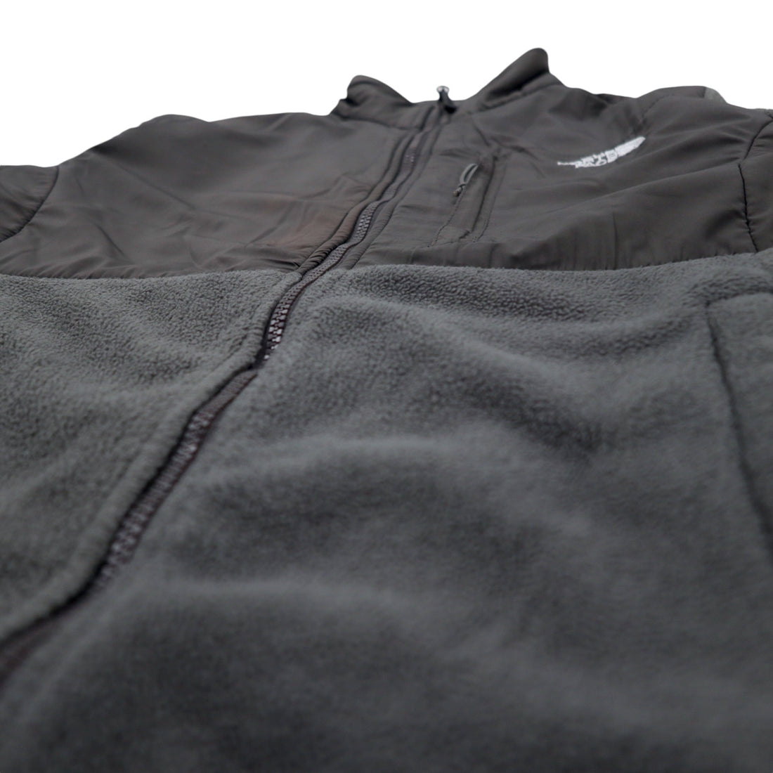THE NORTH FACE Denali Jacket, nylon-switched fleece jacket, M, gray, polyester, logo embroidery, DENALI JACKET, international standard