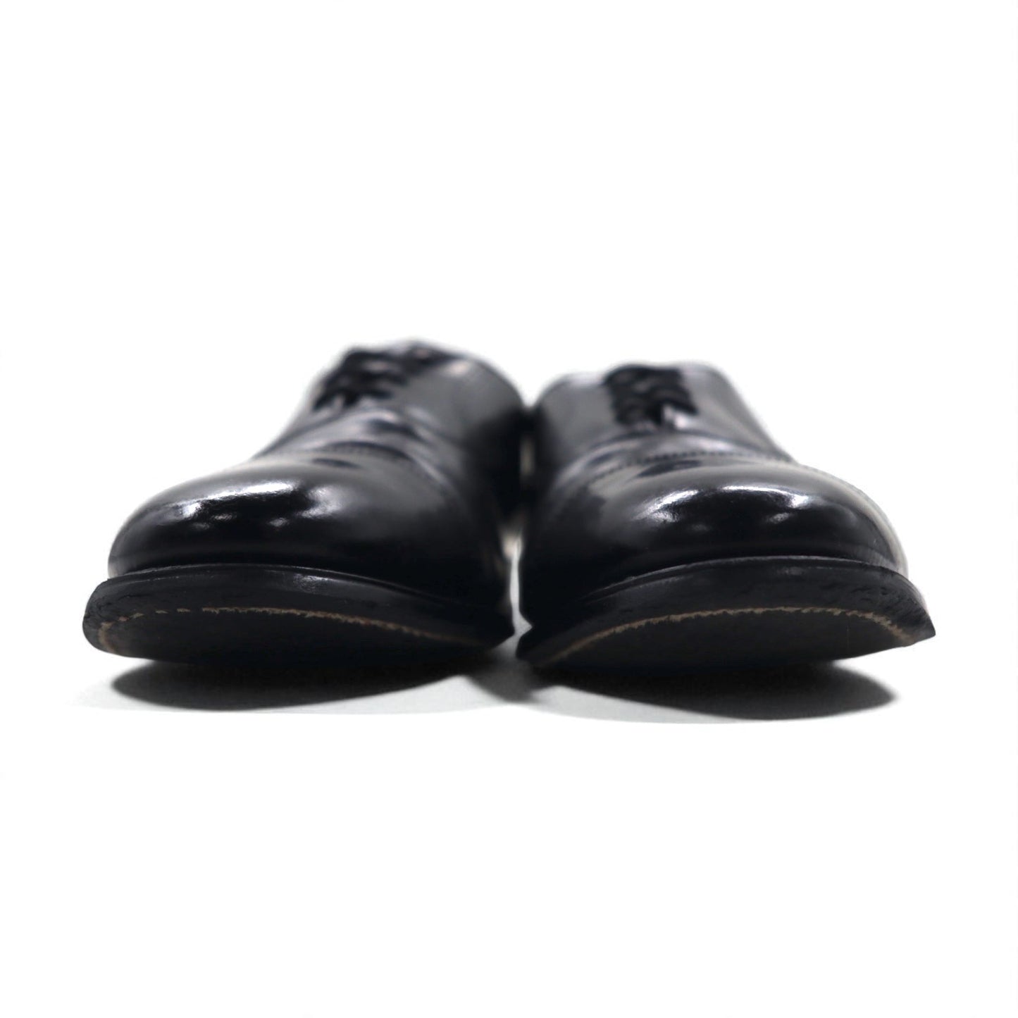 Vintage Punched Cap Toe Dress Shoes パンチドキャップトゥ ドレスシューズ 28.5cm ブラック レザー 105523