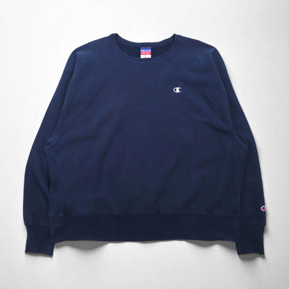 Champion リバースウィーブ REVERSE WEAVE スウェット トレーナー 2XL ネイビー