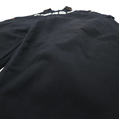 WEIRDO オーバーオール M ブラック WOLF BAIT-OVERALL コットン GROWN-UP WRD-19-SS-25 日本製