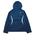 THE NORTH FACE HYVENT Waterproof Mountain Parka S Navy Nylon Zip-in-Zip US Standard A6FB