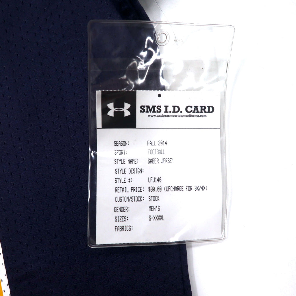 UNDER ARMOUR Remake Game Shirt One Piece L Navy Polyester TITANS Numbering Unused
