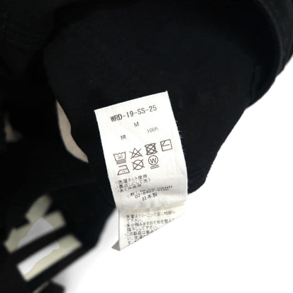 WEIRDO オーバーオール M ブラック WOLF BAIT-OVERALL コットン GROWN-UP WRD-19-SS-25 日本製