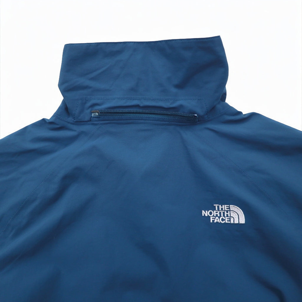 THE NORTH FACE HYVENT Waterproof Mountain Parka S Navy Nylon Zip-in-Zip US Standard A6FB