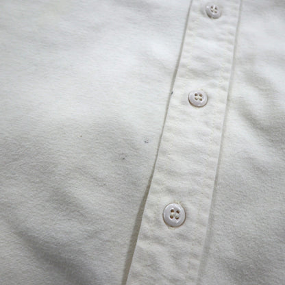 Woolrich 90年代 シャモアクロス フランネル ワークシャツ XL ホワイト Expedition Chamois ダブルポケット