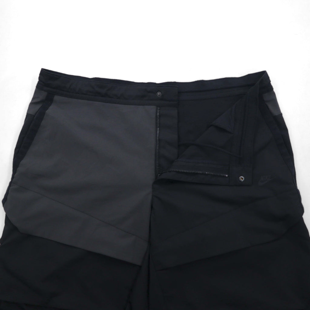 NIKE ワイド テーパード カーゴパンツ Tech Pack + Reflective Tapered Cargo Pants XL ブラック ポリエステル DO4884-010