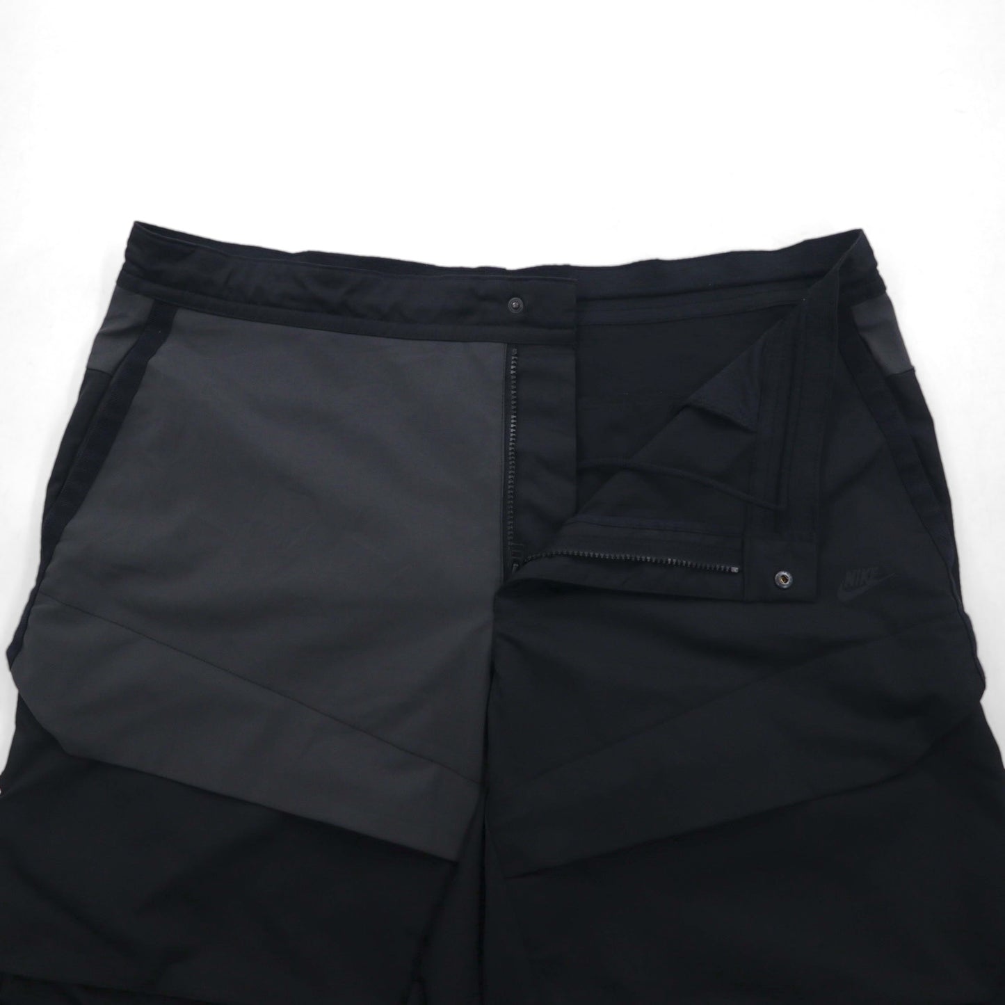 NIKE ワイド テーパード カーゴパンツ Tech Pack + Reflective Tapered Cargo Pants XL ブラック ポリエステル DO4884-010