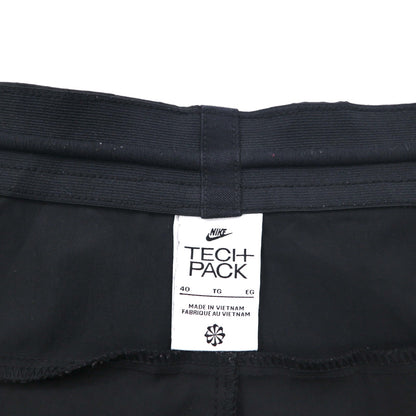 NIKE ワイド テーパード カーゴパンツ Tech Pack + Reflective Tapered Cargo Pants XL ブラック ポリエステル DO4884-010