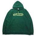 日本然リトテ-古着オンライン-adidas カレッジ プリント パーカー XL グリーン コットン NCAA RAMS-adidas College Print Hoodie XL Green Cotton NCAA RAMS