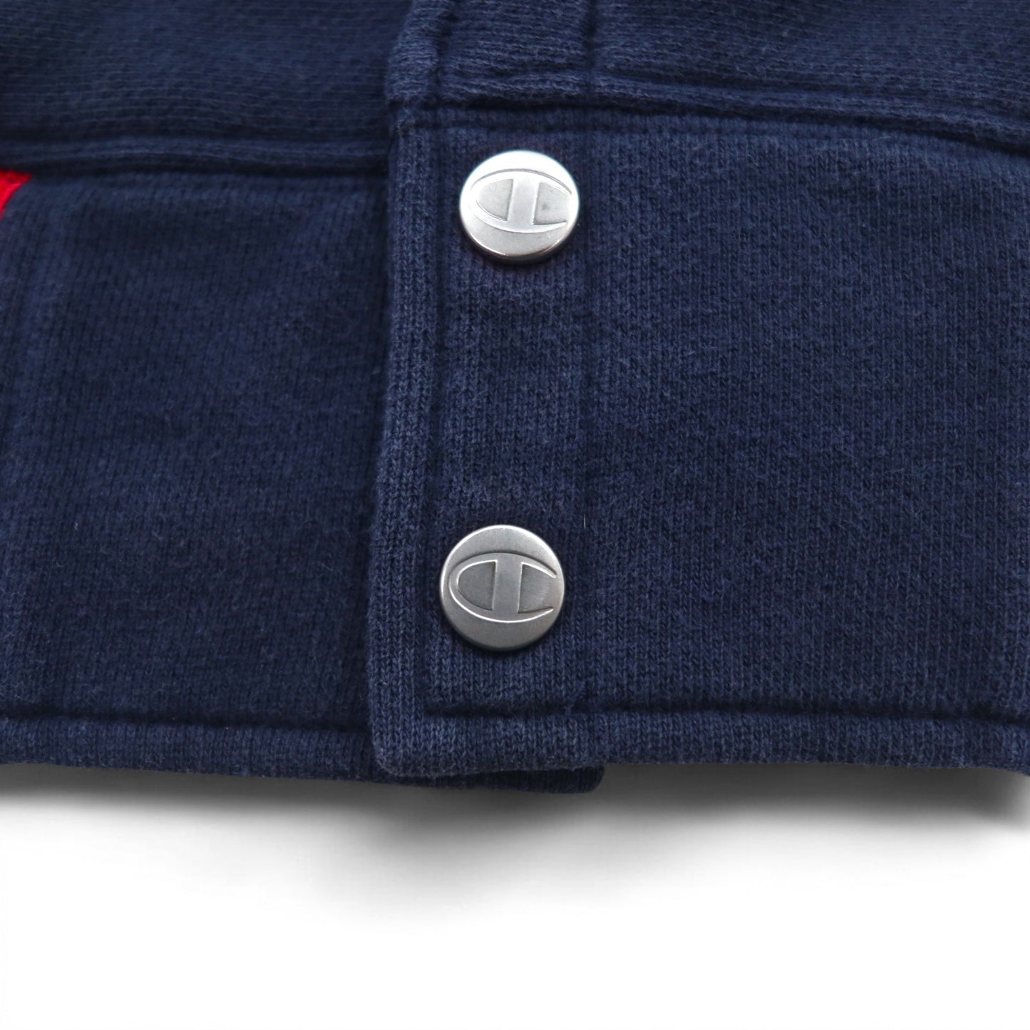 Champion リバースウィーブ REVERSE WEAVE リブライン スナップカーディガン スウェット ブルゾン L ネイビー コットン