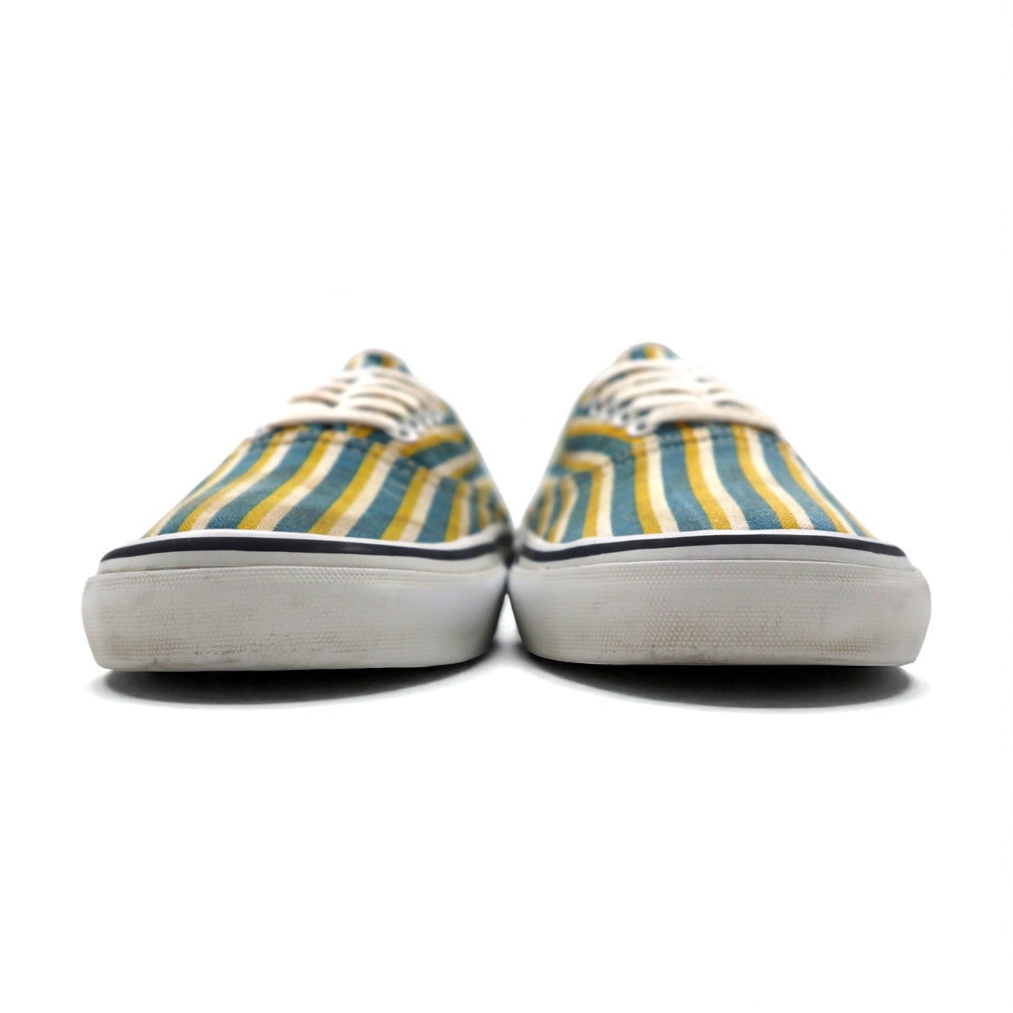KENZO × VANS オーセンティック AUTHENTIC スニーカー 27cm ブルー イエロー ストライプ キャンバス
