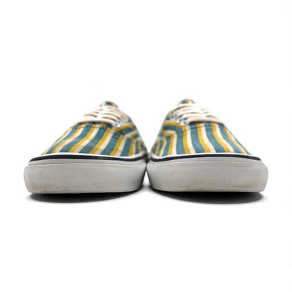 KENZO × VANS オーセンティック AUTHENTIC スニーカー 27cm ブルー イエロー ストライプ キャンバス