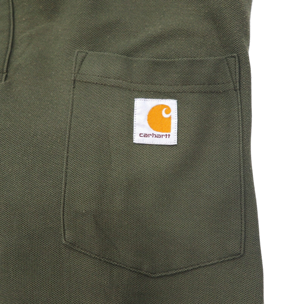 Carhartt Original Fit Pocket Polo Shirt XL Khaki ORIGINAL FIT