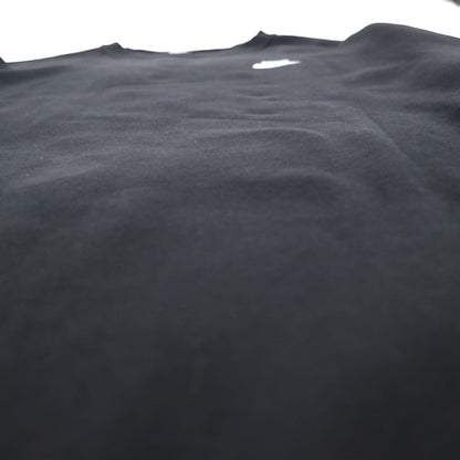 NIKE スウェット トレーナー XL ブラック CLUB SWOOSH CREW ワンポイントロゴ 804340-010