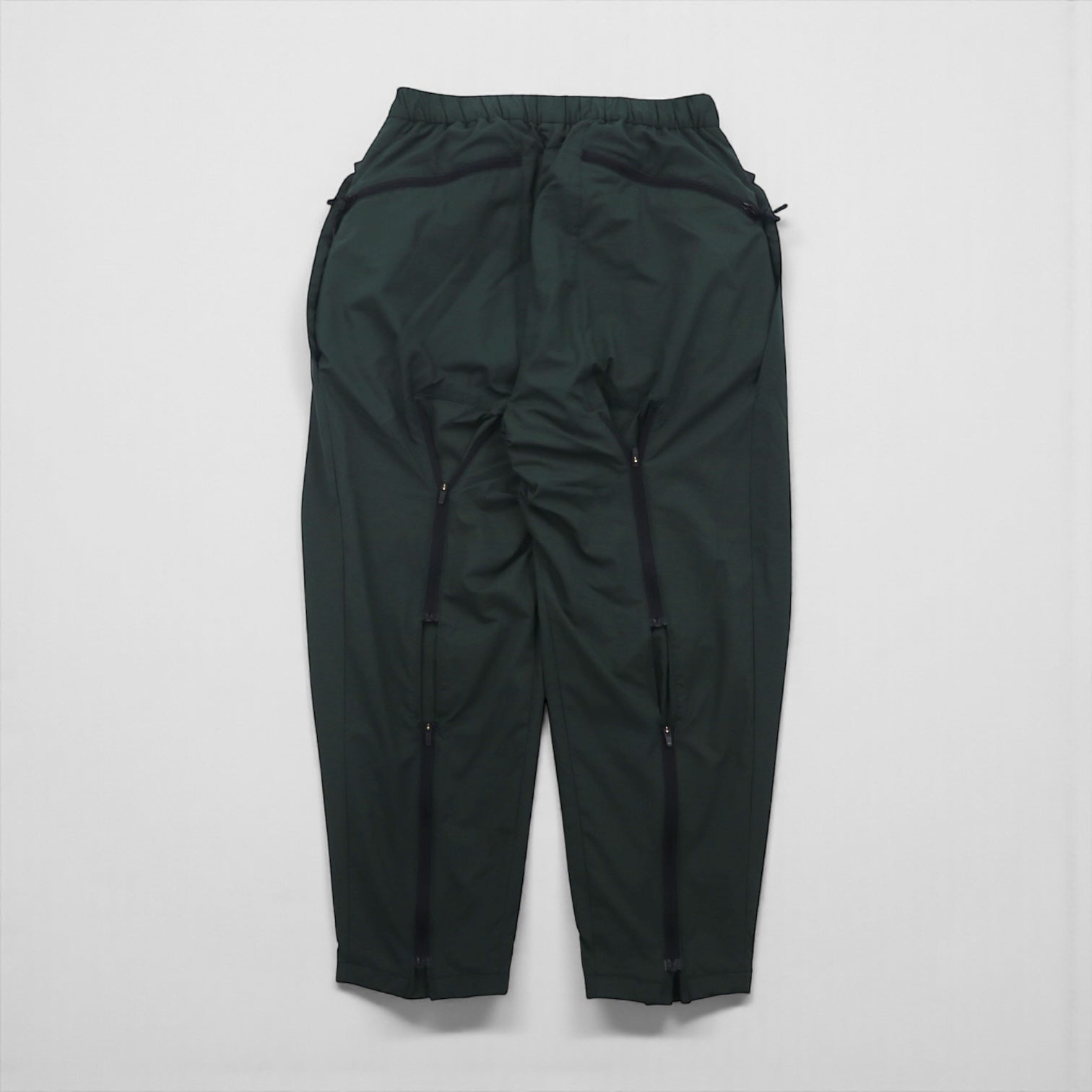 alk phenix crank bondage pants, wide nylon pants, size S, green, P0952PA57
