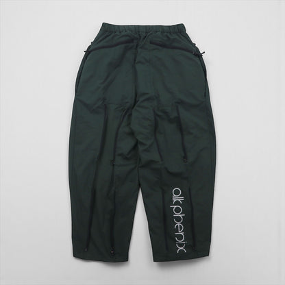 alk phenix クランク ボンテージパンツ crank bondage pants ワイド ナイロンパンツ S グリーン P0952PA57