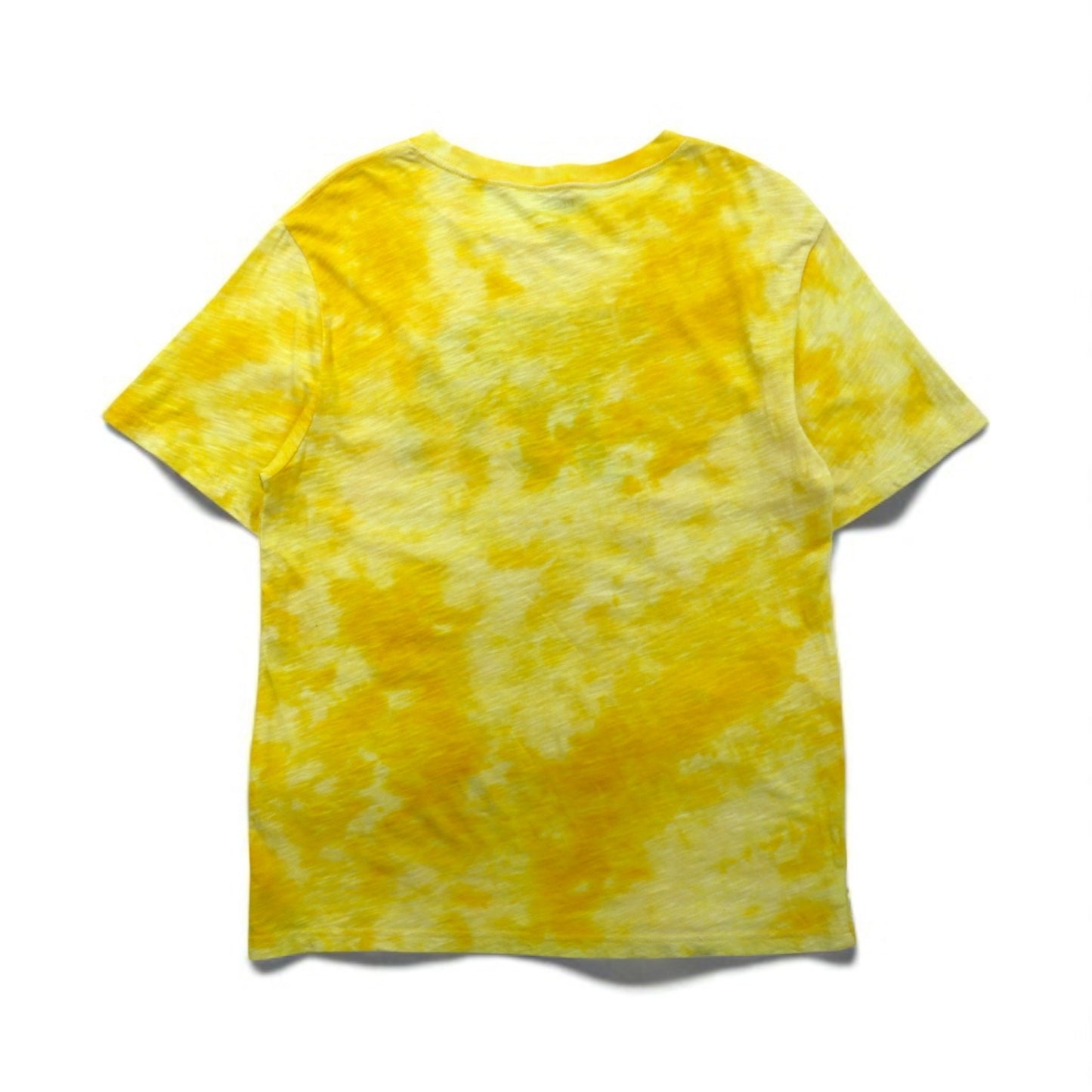 POLO RALPH  LAUREN タイダイ ロゴプリントTシャツ XL イエロー コットン