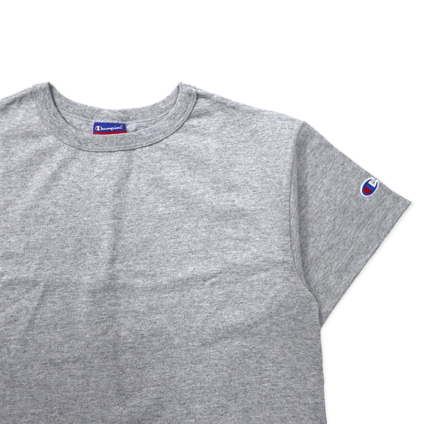 Champion クロップド Tシャツ XS グレー コットン AAAタグ エルサルバドル製