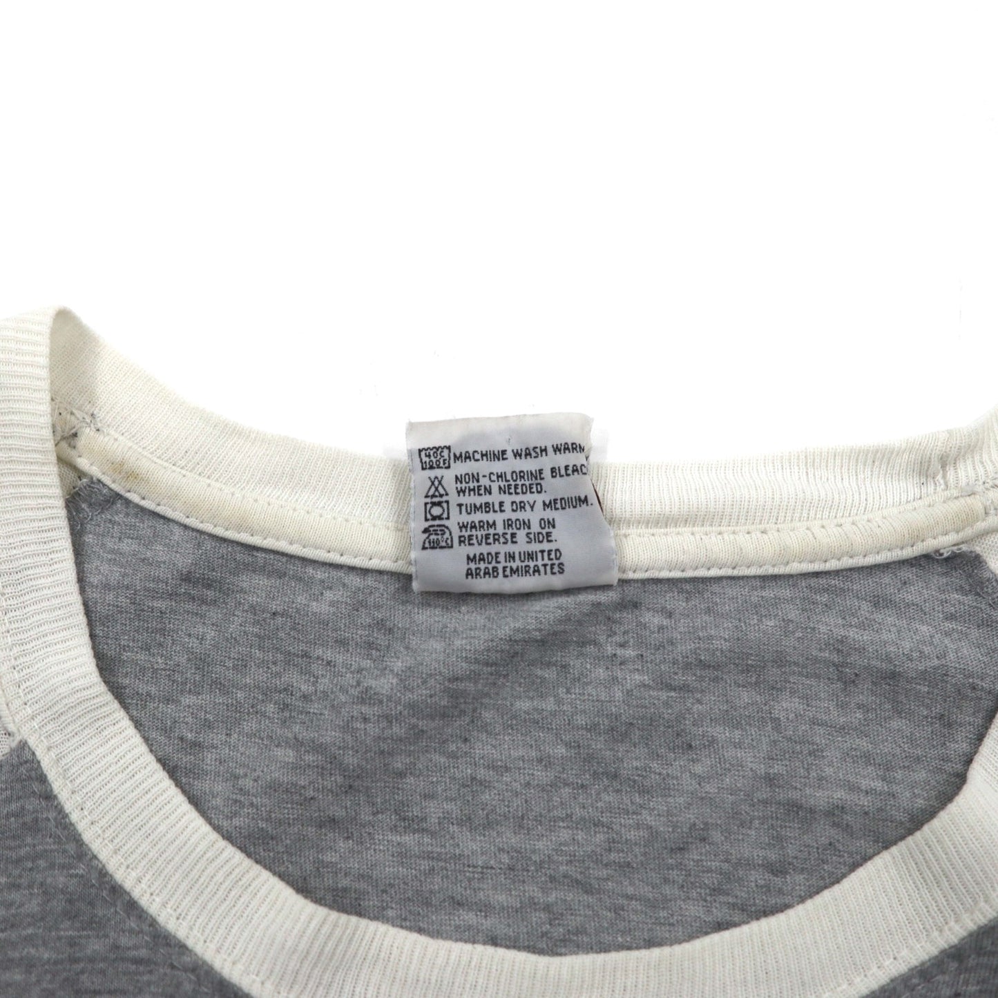 Hard Rock CAFE Raglan T-shirt XL Grey Cotton AMSTERDAM