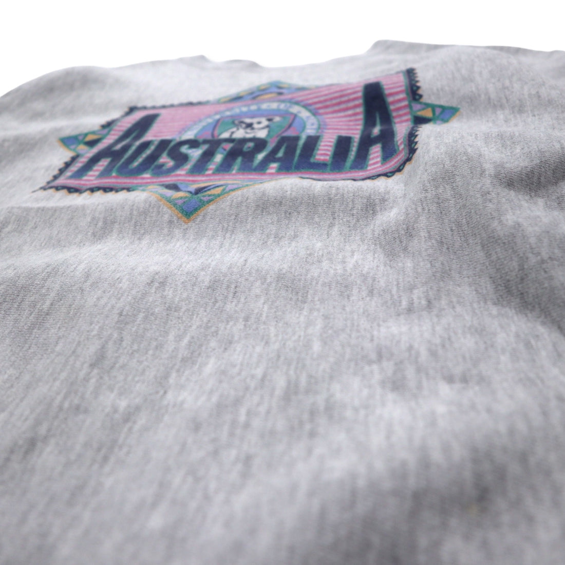 Made in USA 90s Ross Sportswear Reverse Weave Sweatshirt L Grey Cotton AUSTRALIA
