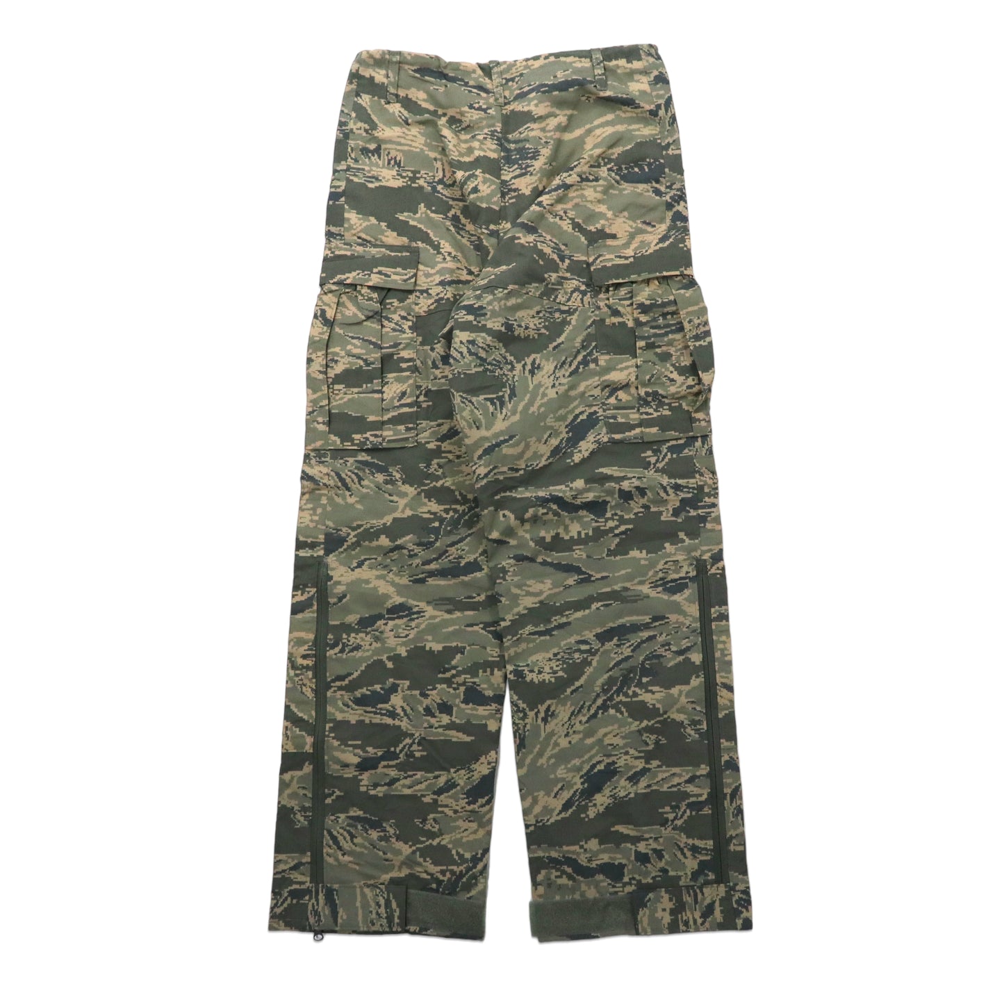 US ARMY Gore-Tex CARGO PANTS 27-31 KHAKI Nylon Digital Tiger Camo 