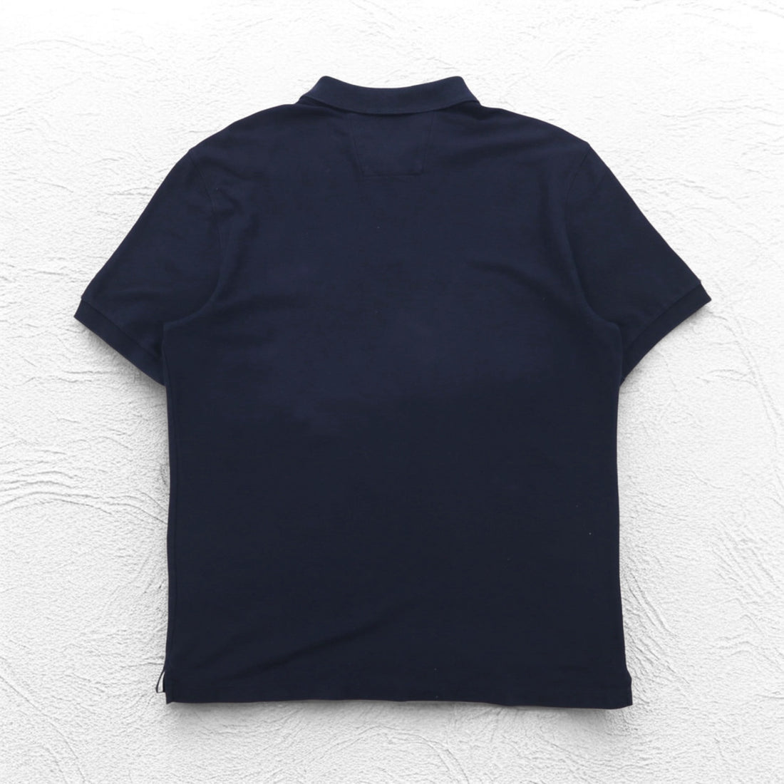 NAUTICA Polo Shirt, XL, Navy, Cotton, Pique, One Point Logo Embroidery