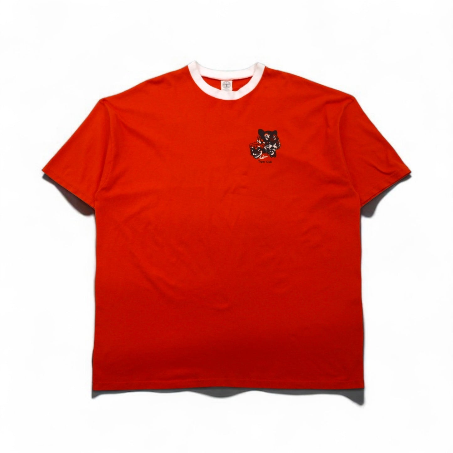 BOY SCOUTS OF AMERICA 90s USA Made TIGER CUB T-Shirt, Size 3XL, Orange, Cotton