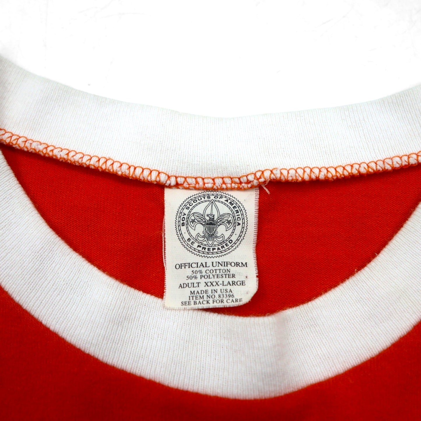 BOY SCOUTS OF AMERICA 90s USA Made TIGER CUB T-Shirt, Size 3XL, Orange, Cotton