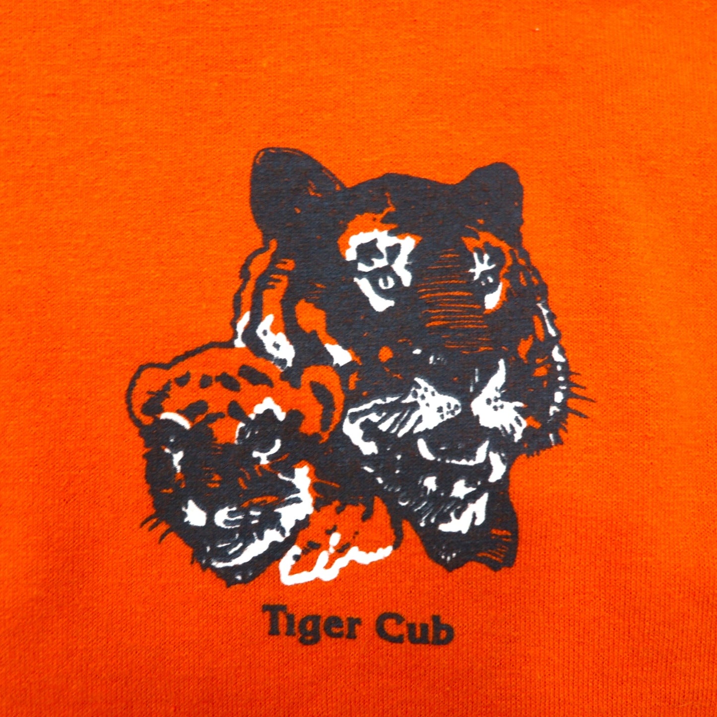 BOY SCOUTS OF AMERICA 90s USA Made TIGER CUB T-Shirt, Size 3XL, Orange, Cotton